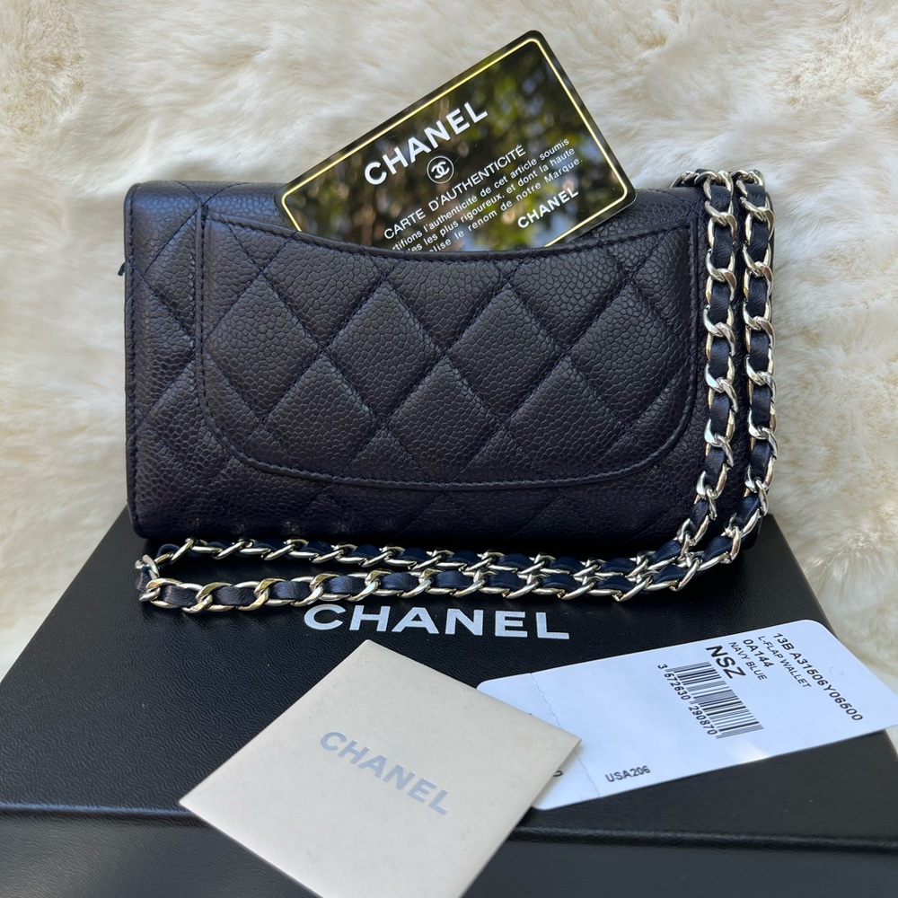 💙CHANEL CLASSIC FLAP WALLET WOC 💙 - Picture 3 of 17